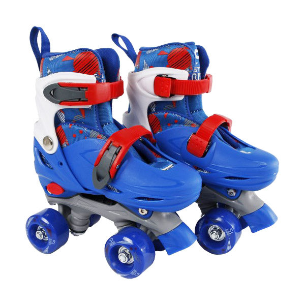 Load image into Gallery viewer, Street rider rolschaatsen blauw verstelbaar, maat 27-30
