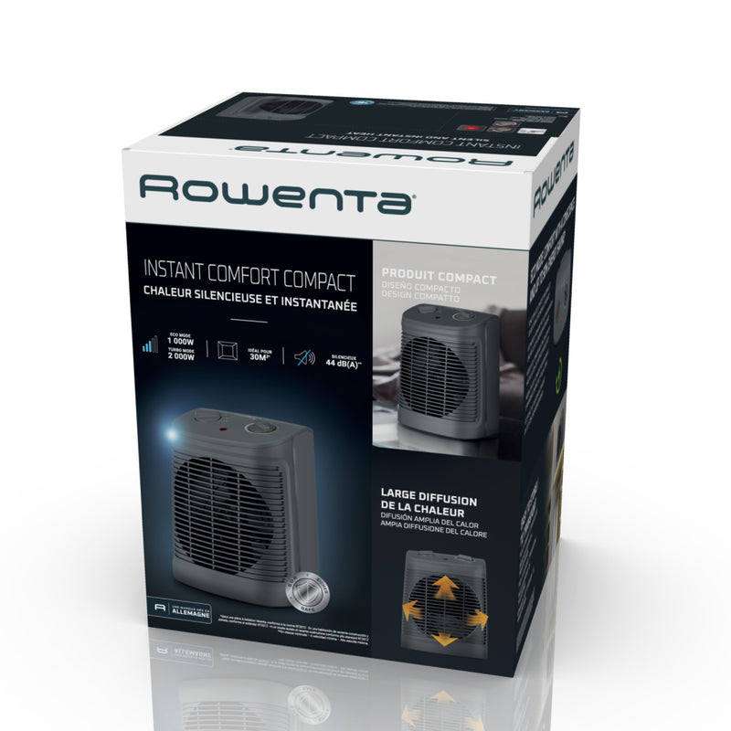 Load image into Gallery viewer, Rowenta so2321 ventilatorkachel 1800w grijs
