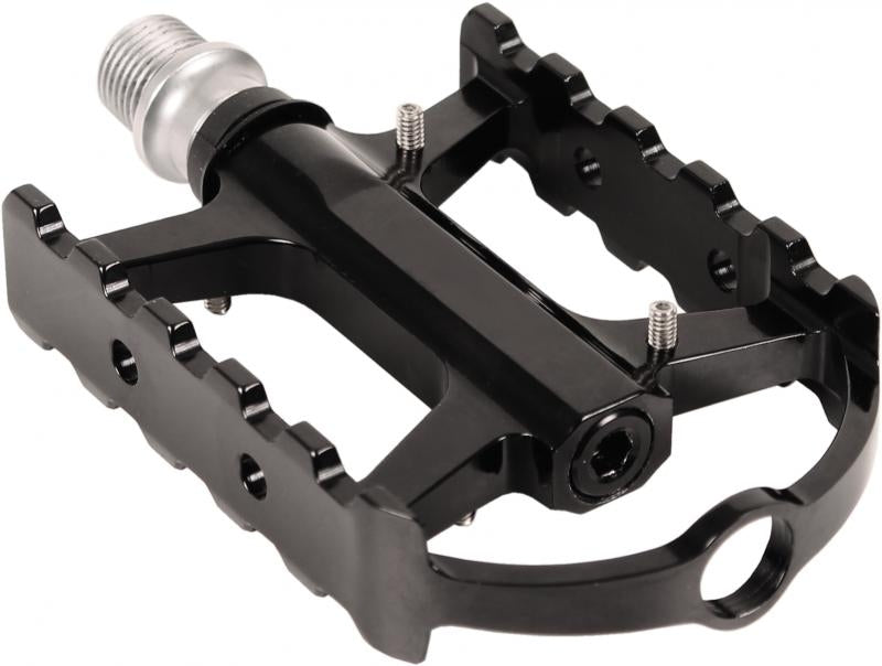 Load image into Gallery viewer, Tecora e tecmulti pedaalset aluminium multigrip zwart op kaart
