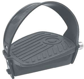 Marwi pedaalset voor hometrainer sp-250 met horizontaal balansgewicht - zwart (werkplaatsverpakking)