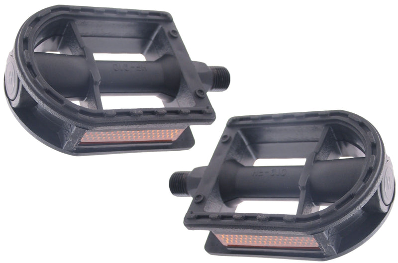 Load image into Gallery viewer, Edge Pedaalset voor kinderfiets Kiddy zwart
