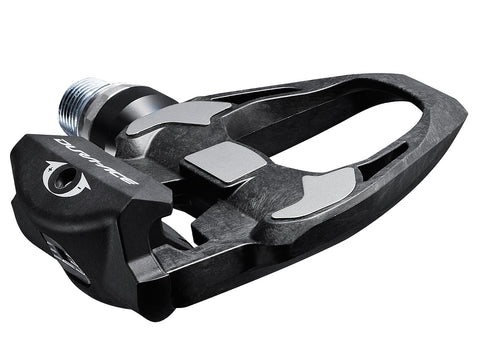 Pedaalset Shimano Dura Ace SPD-SL PD9100 met plaatjes SM-SH12 carbon