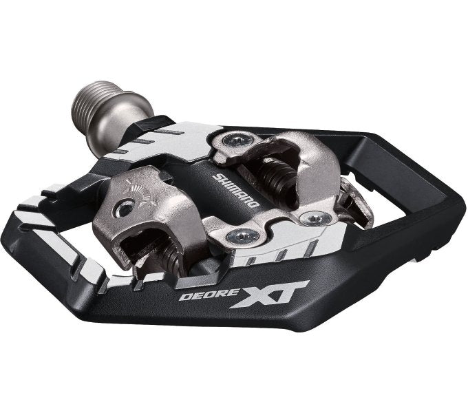 Load image into Gallery viewer, Shimano Pedaalset Deore XT PD-M8120 met SM-SH51 schoenplaatjes
