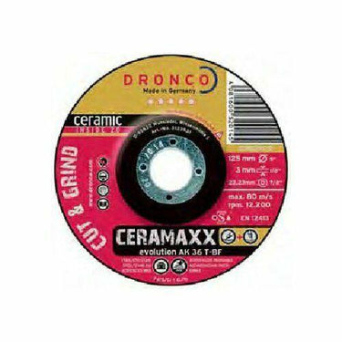 Dronco afbraamschijf 125x3.0x22 ceramisch evolution (nml) | 10 stuks