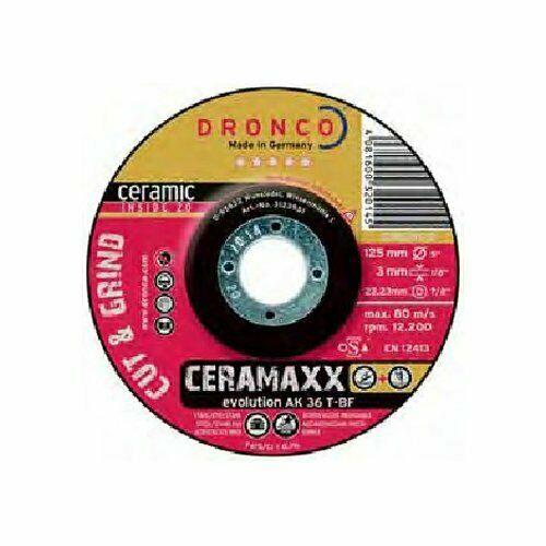 Dronco afbraamschijf 125x3.0x22 ceramisch evolution (nml) | 10 stuks