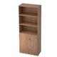 Bach kast hammerer sg 6770 melamine 800x420x2004mm walnoot