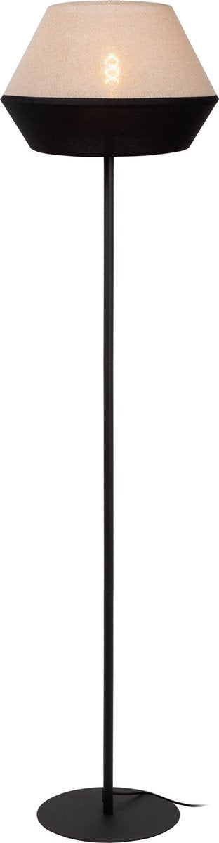 Lucide kala - vloerlamp - ø 40 cm - 1xe27 - taupe