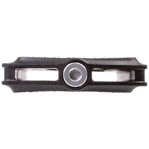 Vp pedaal anti-slip schuurpapier kogellager pvc zwart