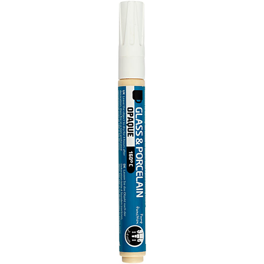 Creativ company http: www.cchobby.nl glas-en-porseleinstift-lijndikte-2-4-mm-dekkend-wit-1-stuk