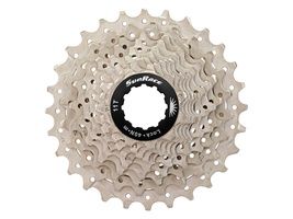 Load image into Gallery viewer, SunRace cassette 10 speed 11-28t. csrs0 zilver alu spider
