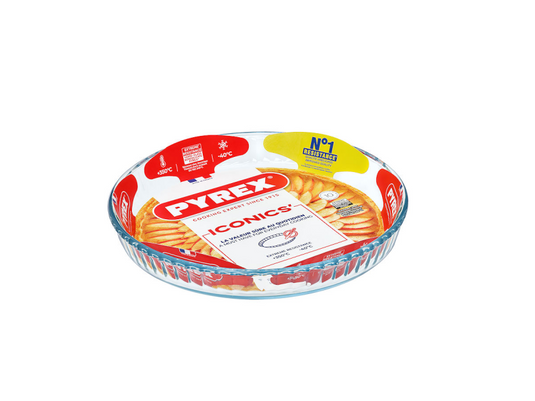 Pyrex taartvorm rond, 25 cm - | bake enjoy
