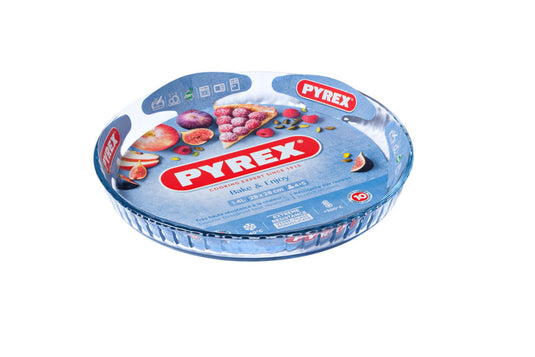 Pyrex taartvorm glas 25cm 1,1l
