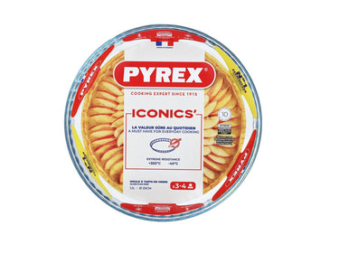 Pyrex taartvorm rond, 25 cm - | bake enjoy