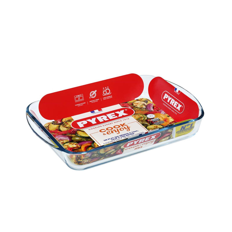 Load image into Gallery viewer, Pyrex ovenschaal 34x23cm 2,6l glas
