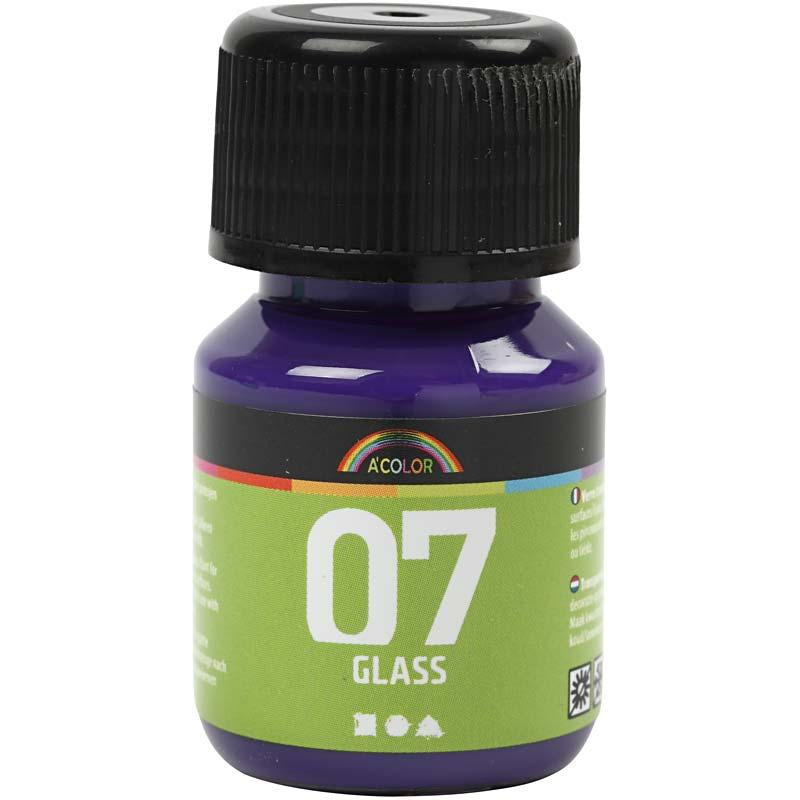 Chargez l'image dans la visionneuse de la galerie, Https: www.cchobby.nl a-color-glass-rood-paars-30-ml-1-fles
