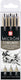 Sakura pigma micron etui 3 fineliners zwart 005-01-03 design