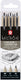 Sakura pigma micron etui 3 fineliners zwart 005-01-pn arch.
