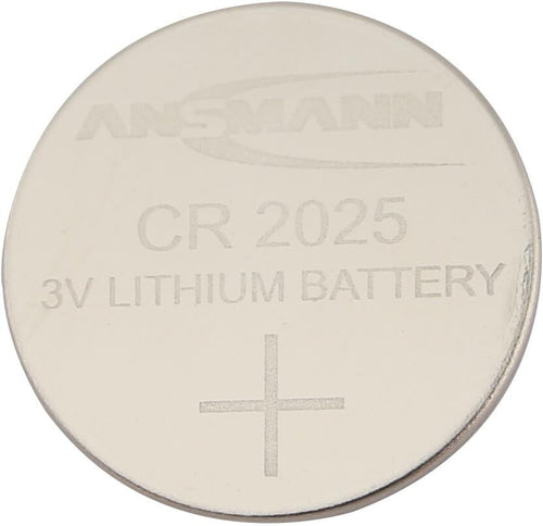 Ansmann knoopcel lithium coin cell cr 2025 3v