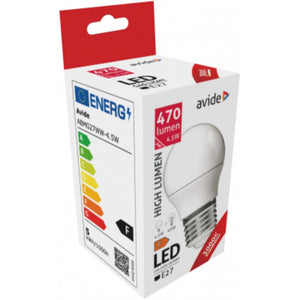 Avide led globe mini g45 4.5w e27 ww