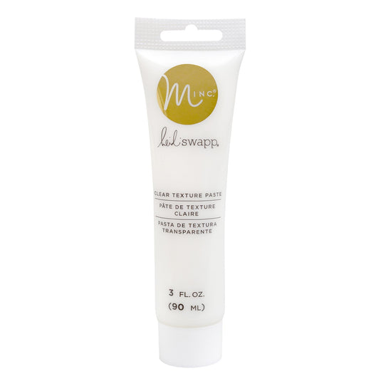 Heidi swapp • minc medium texture paste clear 3 oz.