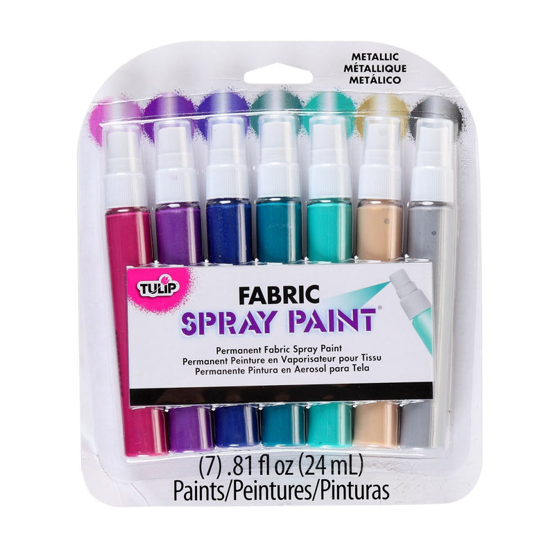 Load image into Gallery viewer, Tulip • spuitverf textiel 24ml metallic 7st.
