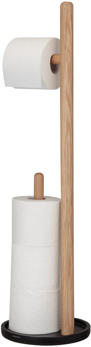 Sealskin earth toiletrolhouder - wc rolhouder - reserverolhouder vrijstaand - fsc - eiken houtlook