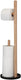 Sealskin earth toiletrolhouder - wc rolhouder - reserverolhouder vrijstaand - fsc - eiken houtlook