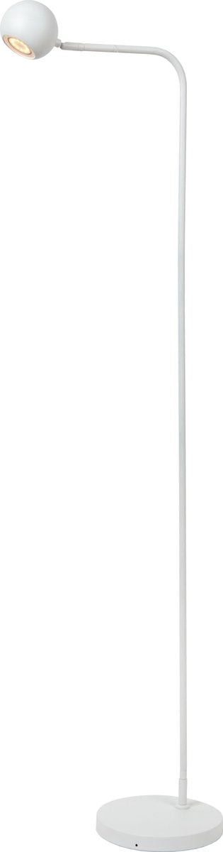 Lucide comet - oplaadbare vloerlamp - accu batterij - led 3 stepdim - 1x3w 2700k - wit