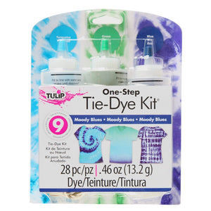 Tulip one-step tie dye tulip • tie-dye kit 3 kleuren moody blues