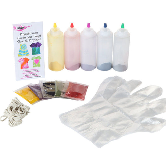 Tulip one-step tie dye tulip • tie-dye kit 5 kleuren rainbow
