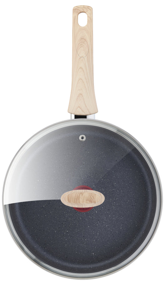 Tefal kookgerei tefal natural force hapjespan oslash; 24 cm met deksel