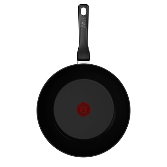 Tefal kookgerei tefal renew black wokpan 28 cm zwart