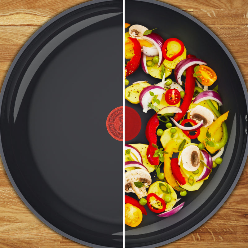 Load image into Gallery viewer, Tefal c47632 change black keramische hapjespan 24 cm zwart
