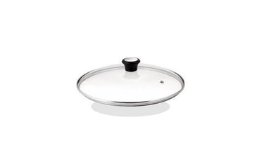 Tefal glazen deksel - ø 26 cm - met stoomgaatje - hittebestendig - geschikt voor koekenpannen