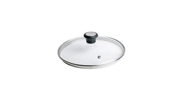 Tefal glazen deksel - ø 28 cm - met stoomgaatje - hittebestendig - geschikt voor koekenpannen