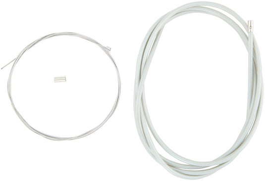 Slurf achterwiel remkabel sn202 rear br. cable 2,05m silver