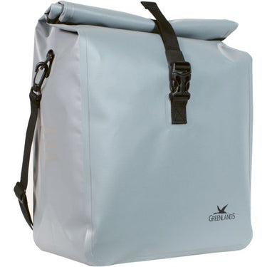Greenlands enkele fietstas urban style waterproof 2 - 23 liter 31 x 50 x 15 cm - licht grijs