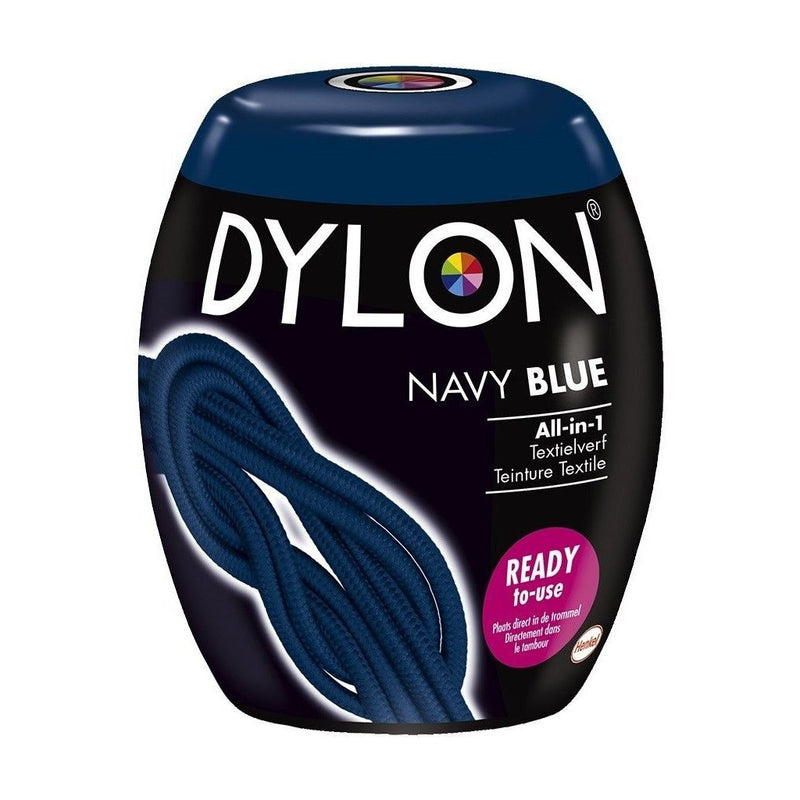 Load image into Gallery viewer, Basic dylon machinewas textielverf navy blue 350 gr
