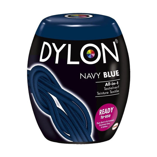 Basic dylon machinewas textielverf navy blue 350 gr