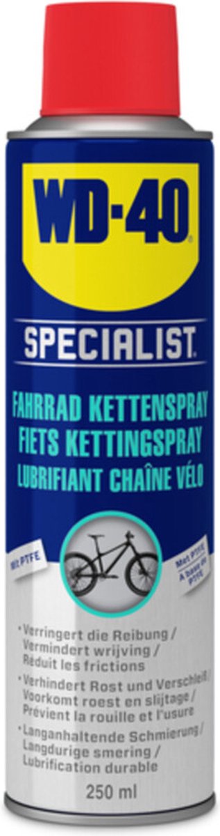 WD40 Specialist Fiets ketting spray 250ml