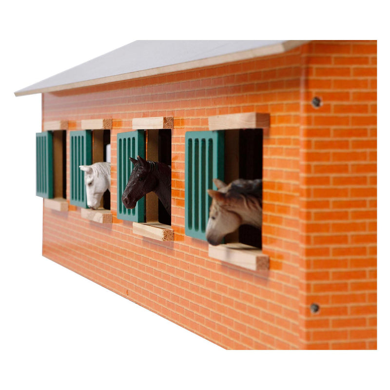 Afbeelding laden in galerijviewer, Kids globe paardenstal met 7 boxen, 1:24
