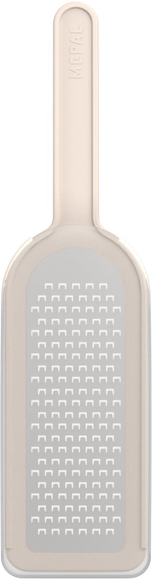 Mepal rasp rvs chef it - 30 cm - keukenrasp - met veiligheidsdeksel - scherpe messen - vaatwasmachinebestendig - keukengerei - chalk