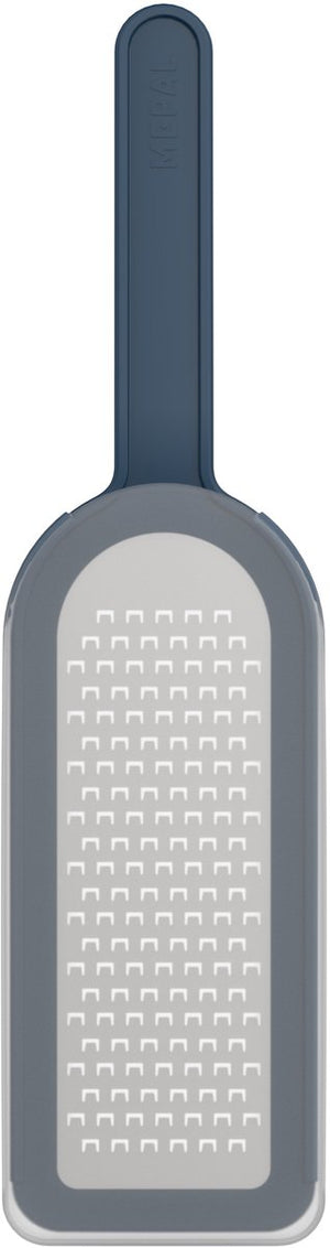 Mepal rasp rvs chef it - 30 cm - keukenrasp - met veiligheidsdeksel - scherpe messen - vaatwasmachinebestendig - keukengerei - navy