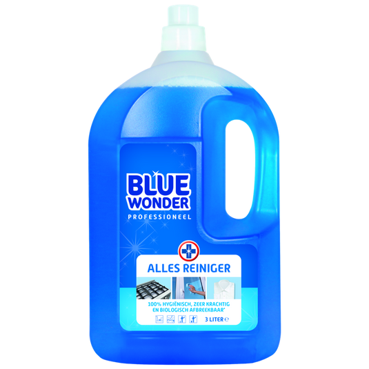 Blue wonder 1070314 - alles-reiniger 3l prof. | 4 stuks