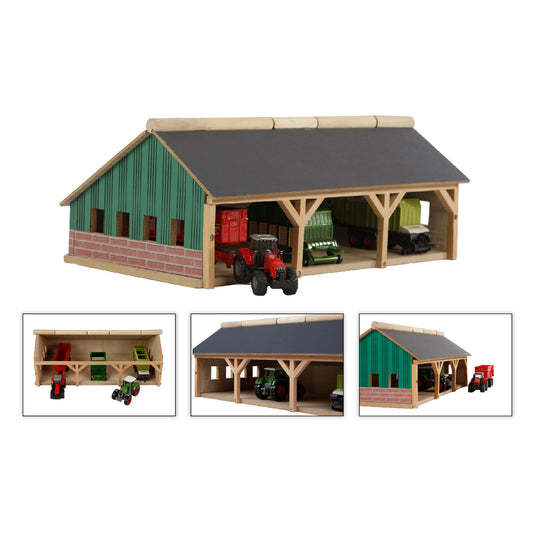 Kids globe landbouwloods 3-vaks klein, 1:87