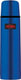 Thermos fbb light compact fles metallic blauw - 0,5 liter