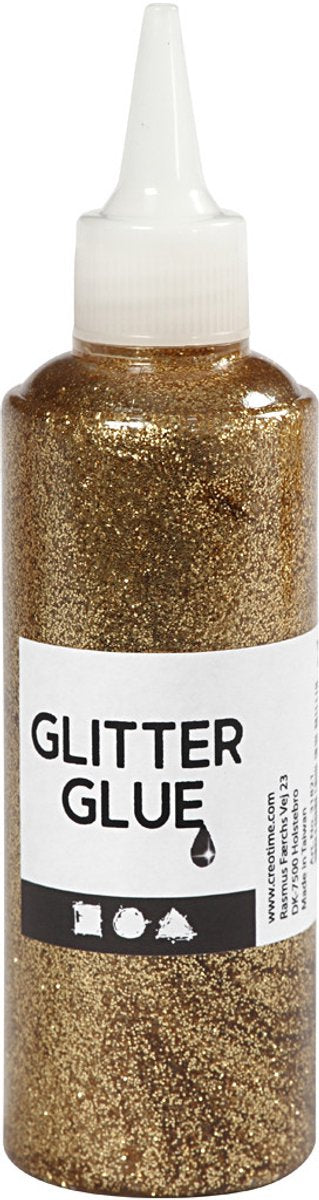 Chargez l'image dans la visionneuse de la galerie, Creativ company glitterlijm goud, 118ml
