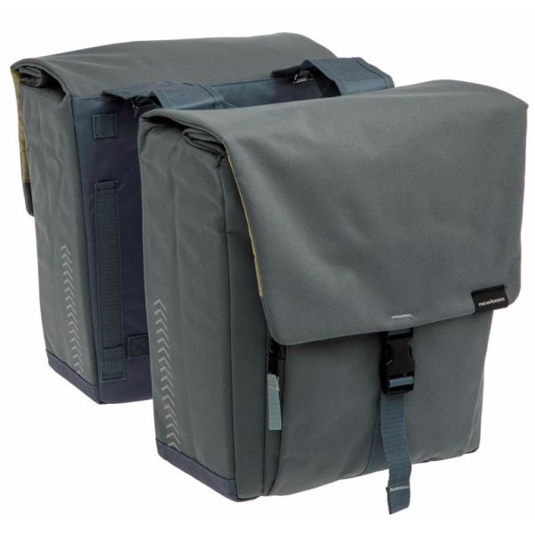 Afbeelding laden in galerijviewer, Newlooxs tas new looxs tulum double grijs groen | 32l
