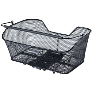 Basil fietsmand base xl achtermand mik 44 x 23 x 17 cm - zwart