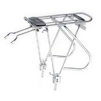 Load image into Gallery viewer, bagagedrager 26-28 inch aluminium zilver
